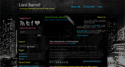Desktop Screenshot of lieslbarrell.com