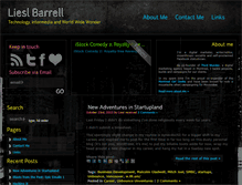 Tablet Screenshot of lieslbarrell.com